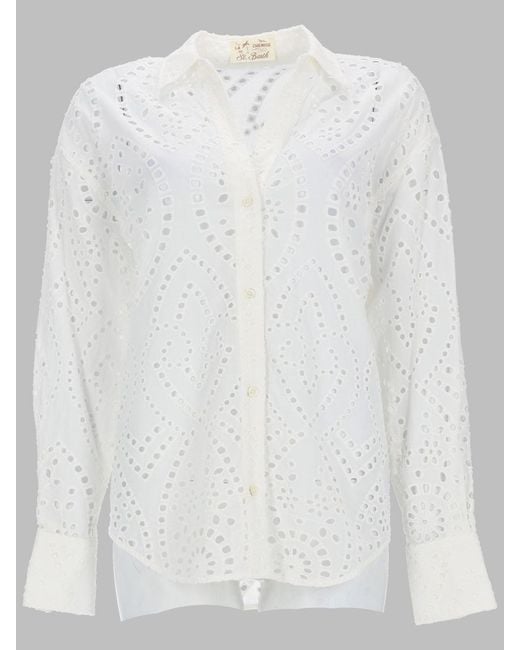 Mc2 Saint Barth White Camicia