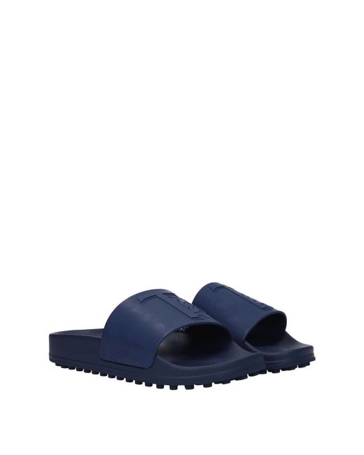 Tod's Blue Loafers And Clogs/Royal Rubber