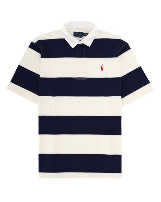 Polo Ralph Lauren Blue Polo Con Logo