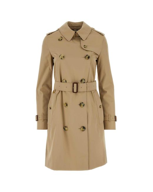 Burberry Natural "Kensington" Classic Trench Coat