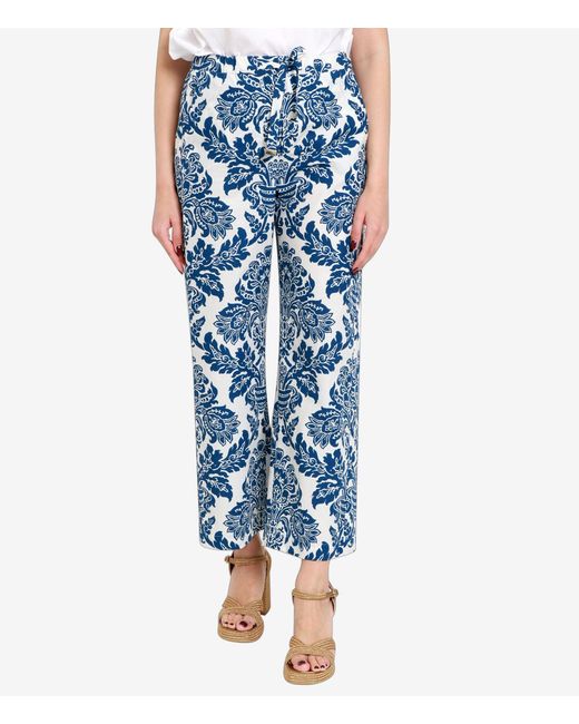 Max Mara Blue Trousers