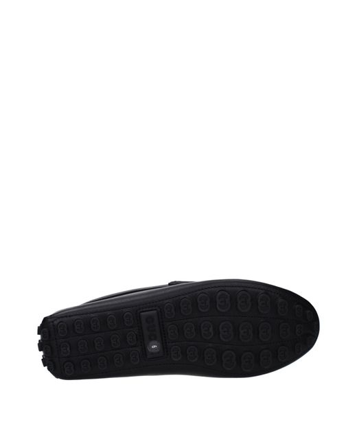 Gucci Black Mocassini Uomo Pelle Nero for men