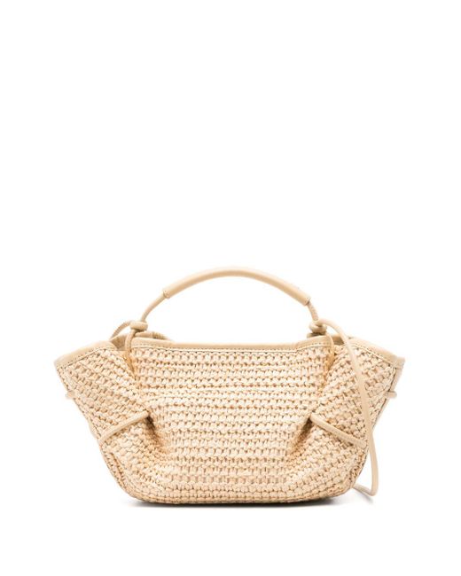 Hereu Natural Mini Arta Tasche Aus Raffiabast