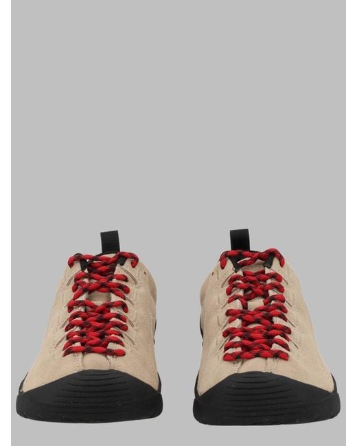 Keen Red Sleek Low-Profile Sneakers