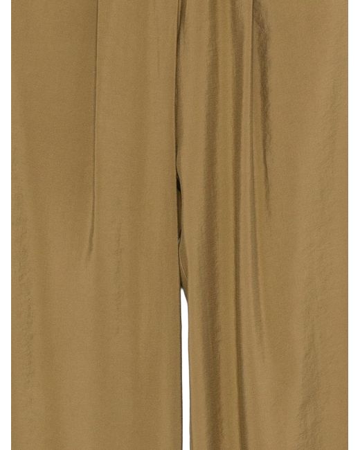 Alysi Natural Wide-Leg Trousers