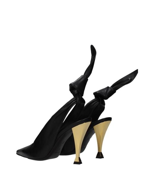 Givenchy Black Beauw Sandals Leather