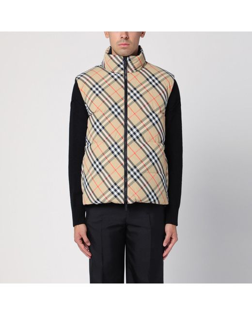 Burberry mens waistcoat sale