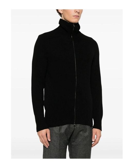 Tagliatore Black Cardigan