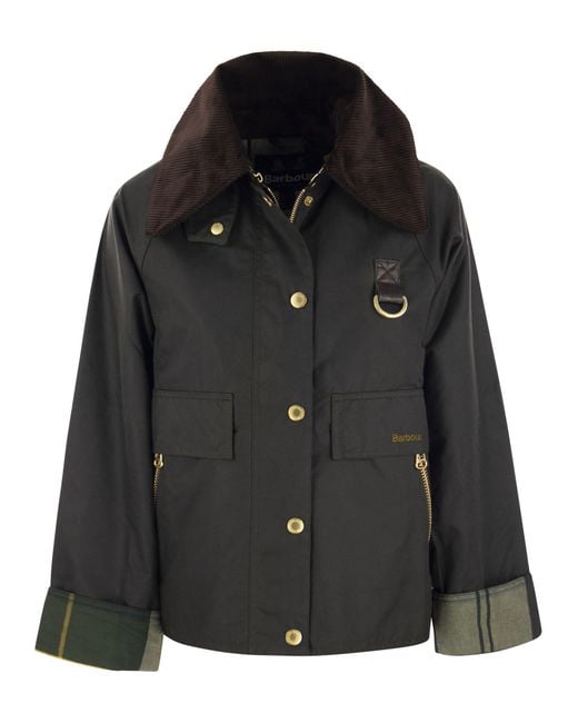 Barbour Black Catton - Waxed Jacket