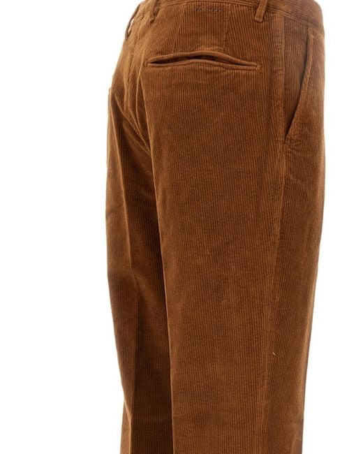 Incotex Brown Trousers for men
