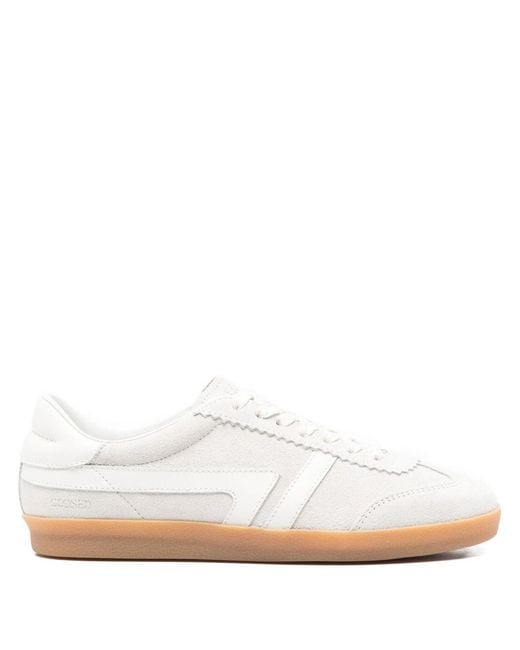 Closed White Leather Sneakers