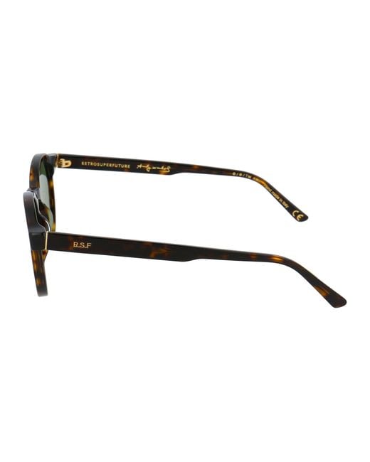 Retrosuperfuture Green Sunglasses J02 3627