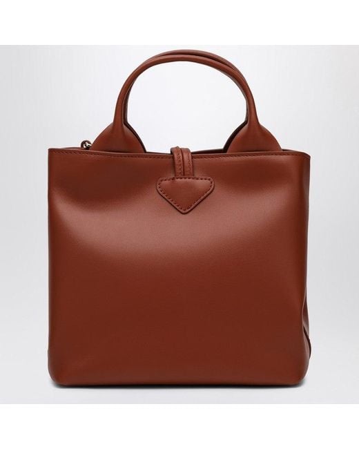 Longchamp Brown Mini Stylish Hobo Handbag