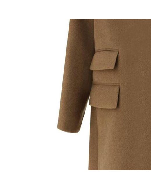 Saint Laurent Natural Manteau Oversize Coat for men