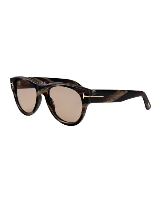 Tom Ford Brown Sunglasses for men