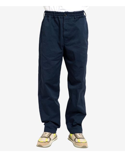 Grifoni Blue Trousers for men
