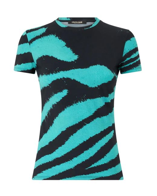 Roberto Cavalli Green T -Shirts und Polos schwarz