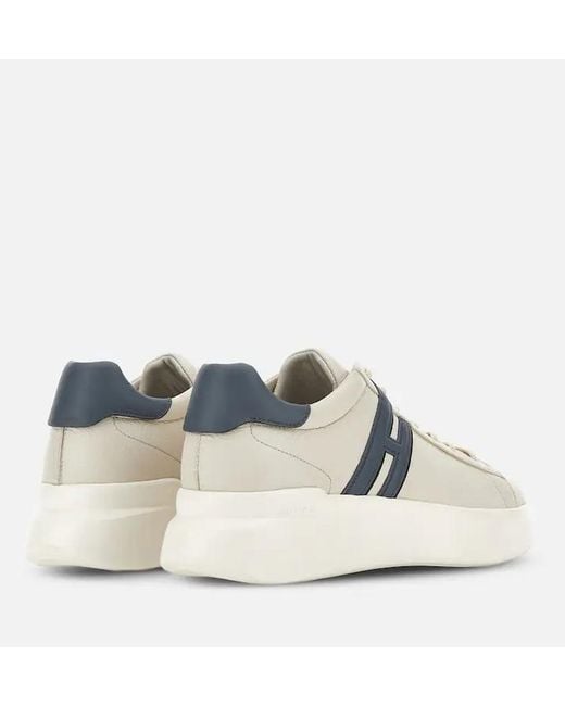 Hogan White Chunky Sneakers, Light,Off for men