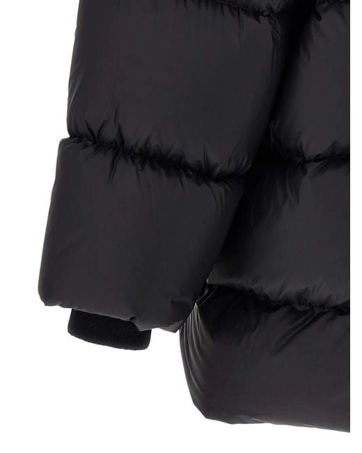 Rick Owens Black Turtle Coat