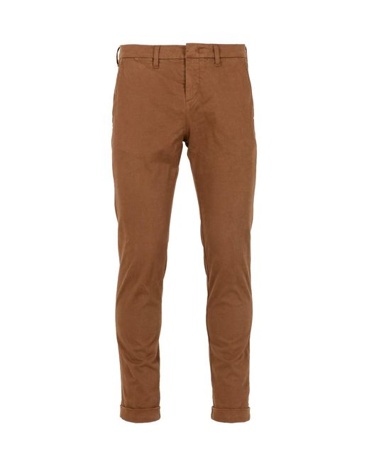 Fay Brown Trousers for men