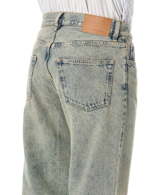 sunflower Green 753 Loose Fit Organic Denim Jeans for men