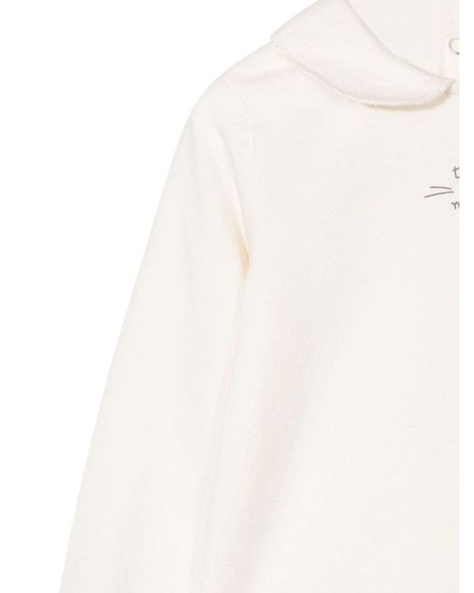 Teddy & Minou White Bodysuit M/L Small Logo