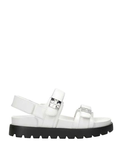 Tory Burch White Mellow Sandal