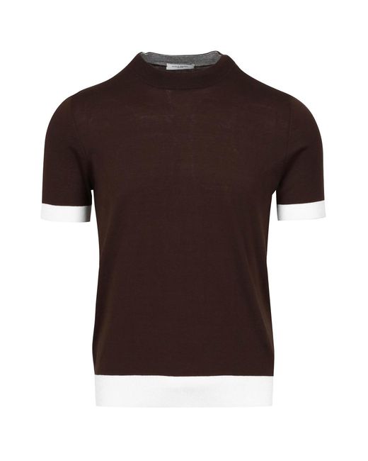 Pulls Paolo Pecora en coloris Brown