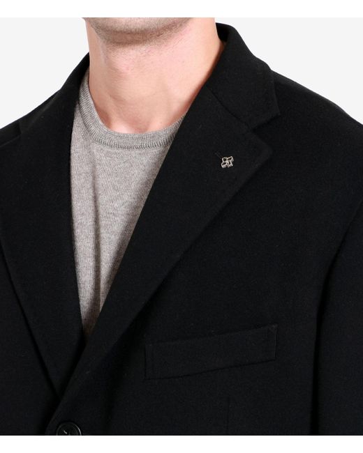 Tagliatore Black Coats for men