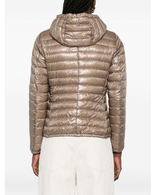 Herno Natural Nylon Short Down Jacket
