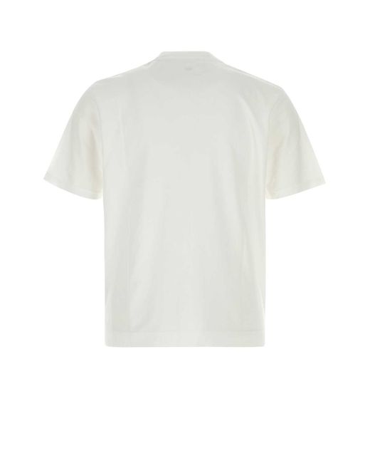 Fedeli White T Shirt Mc for men