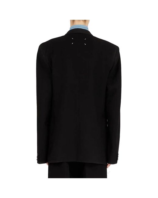 Maison Margiela Black Wool Blazer