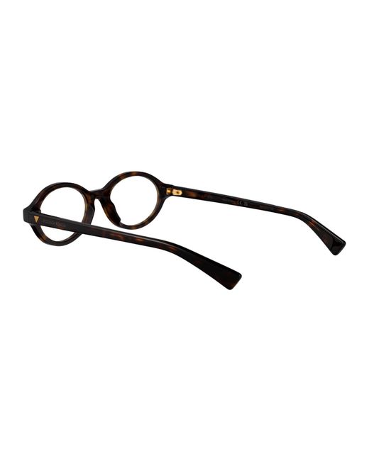 Bottega Veneta Black Round Optical Bv1367 O 002