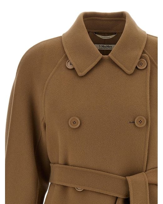 Max Mara Brown 'Louis' Short Coat