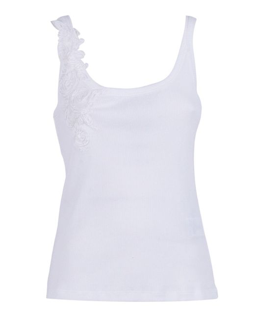 Ermanno Scervino White Canotta