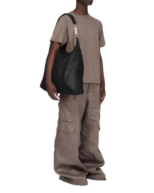 【Rick Owens】ブラウン Hollywood Gemini バッグ Rick Owens Gemini ハンドバッグ | ブラウン | FARFETCH JP