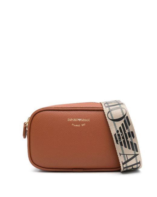 Emporio Armani Brown Myea Camera Bag