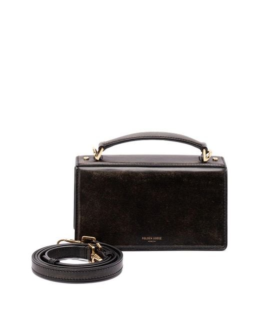 Golden Goose Deluxe Brand Black Venezia Small Leather Handbag