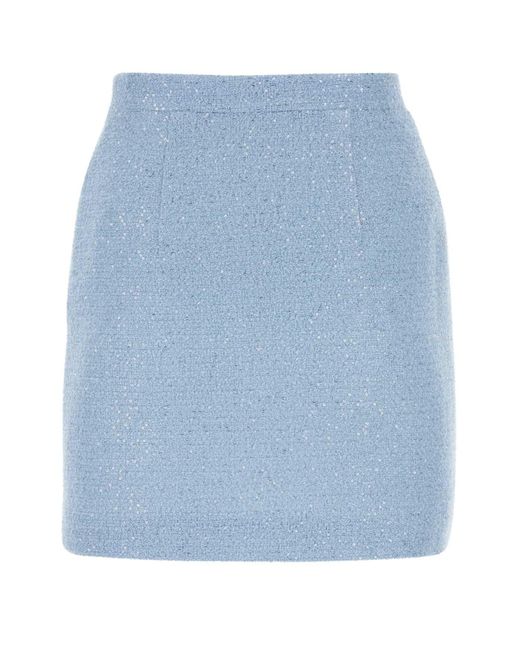 Alessandra Rich Blue Skirts