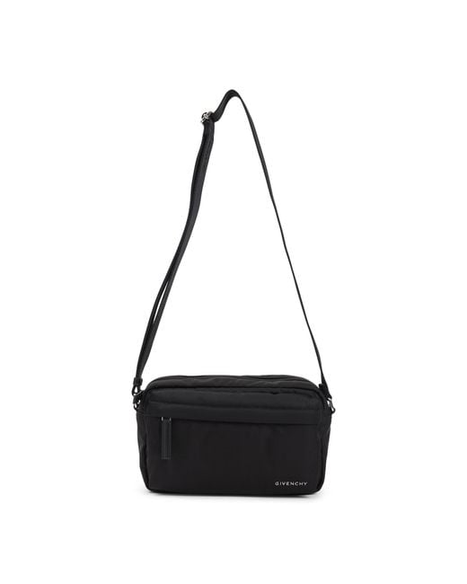 Givenchy Black Essential U Polyamide Shoulder Bag