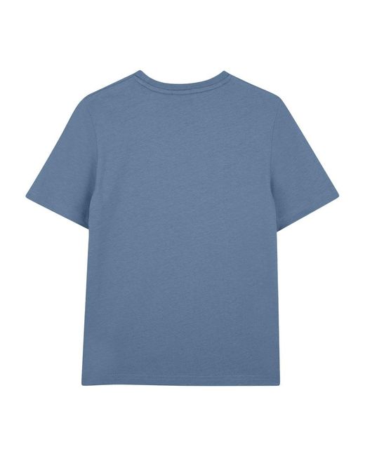 Boss Blue T-Shirt Con Logo