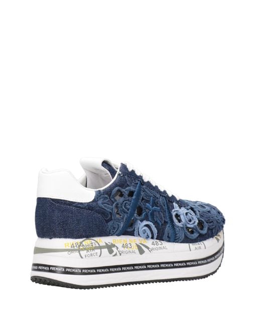 Premiata Blue Sneakers