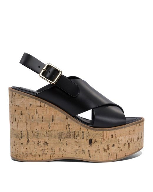 Paloma Barceló Black Sandalen