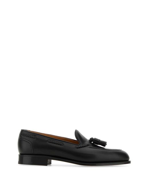 Mocassini Belgravia di Edward Green in Black da Uomo
