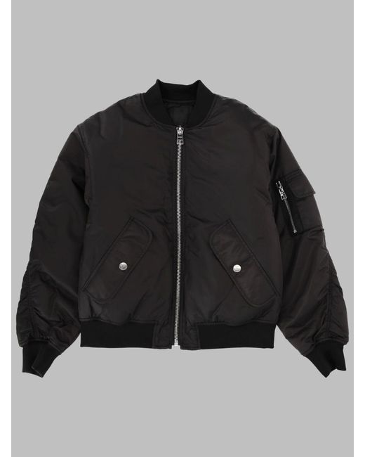 Givenchy Blue Mini Bomber Jacket