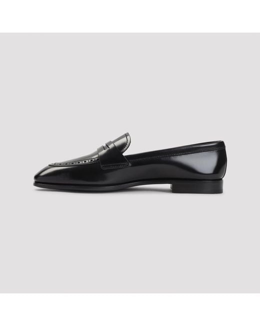 Church's Black Onyx Penny Loafers