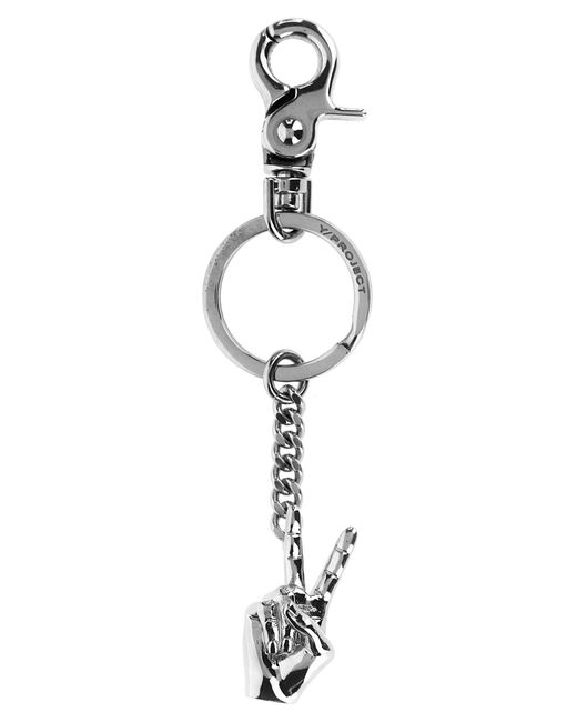 Y/Proyecto 'Paz' Keyring Y. Project de color White