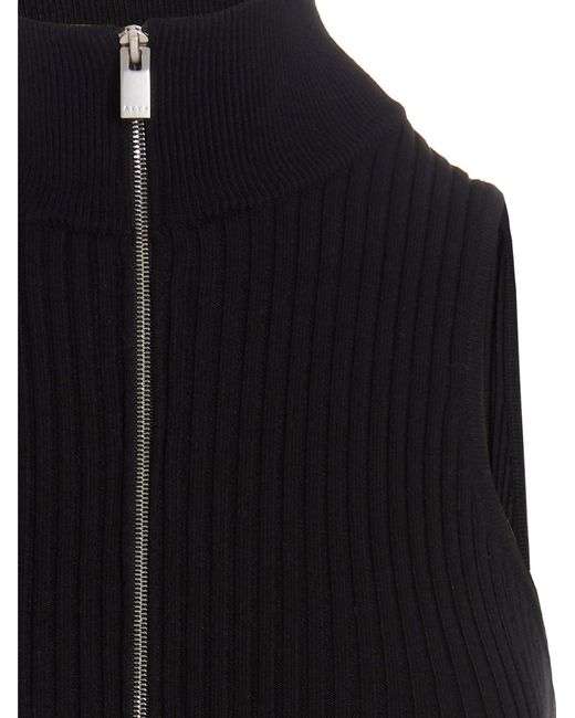 1017 ALYX 9SM 1017 Alyx 9 Sm Geribbelde Gebreide Jurk in het Black