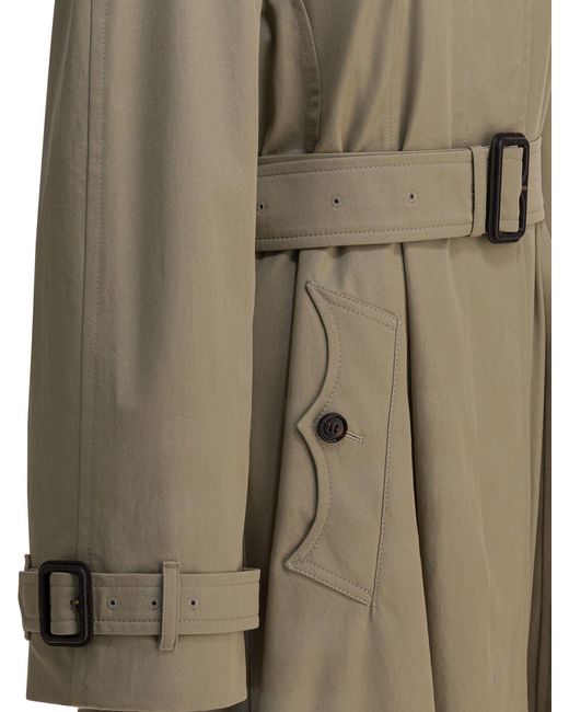 Trench-coat "Car Coat Ellingham Fit And Flare" Burberry en coloris Natural