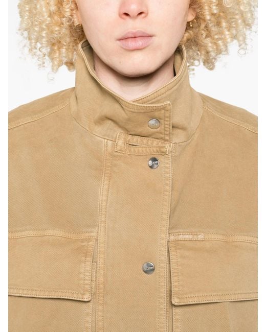 Closed Natural Signature Jacket